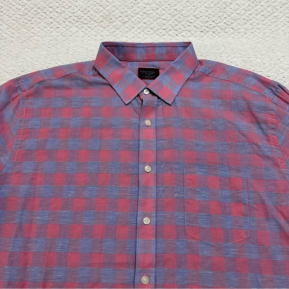 UNTUCKit Other - Untuckit Cotton Linen Long Sleeve Button Down Shirt Men’s Size XXL Tall